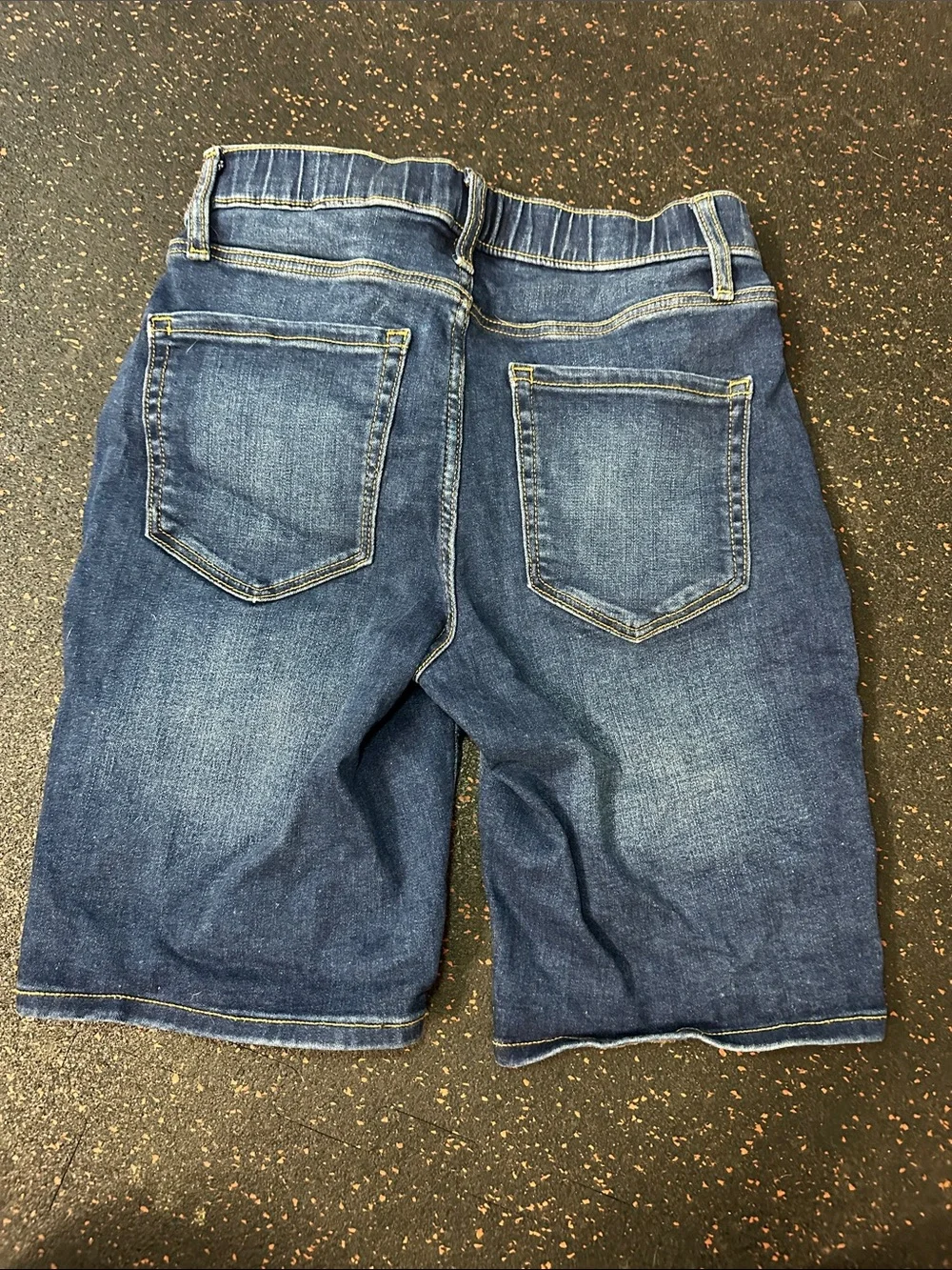Washed Blue Denim Women’s Shorts